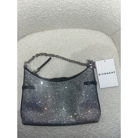 Givenchy Women's Crystal-Embellished Mini Bag with Chain Strap - Picture 2 of 4